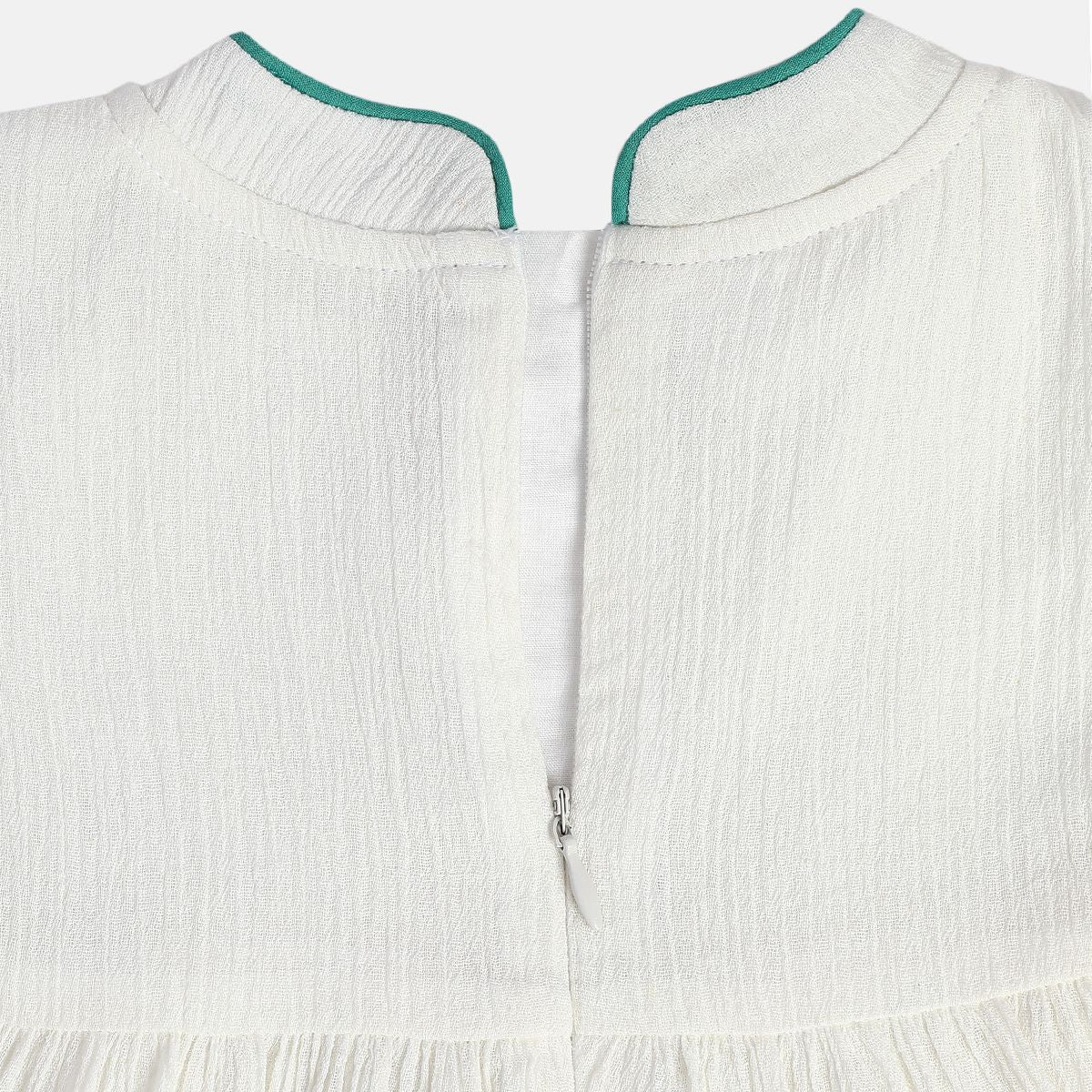 Girls Cream Pack Of 1 Dress