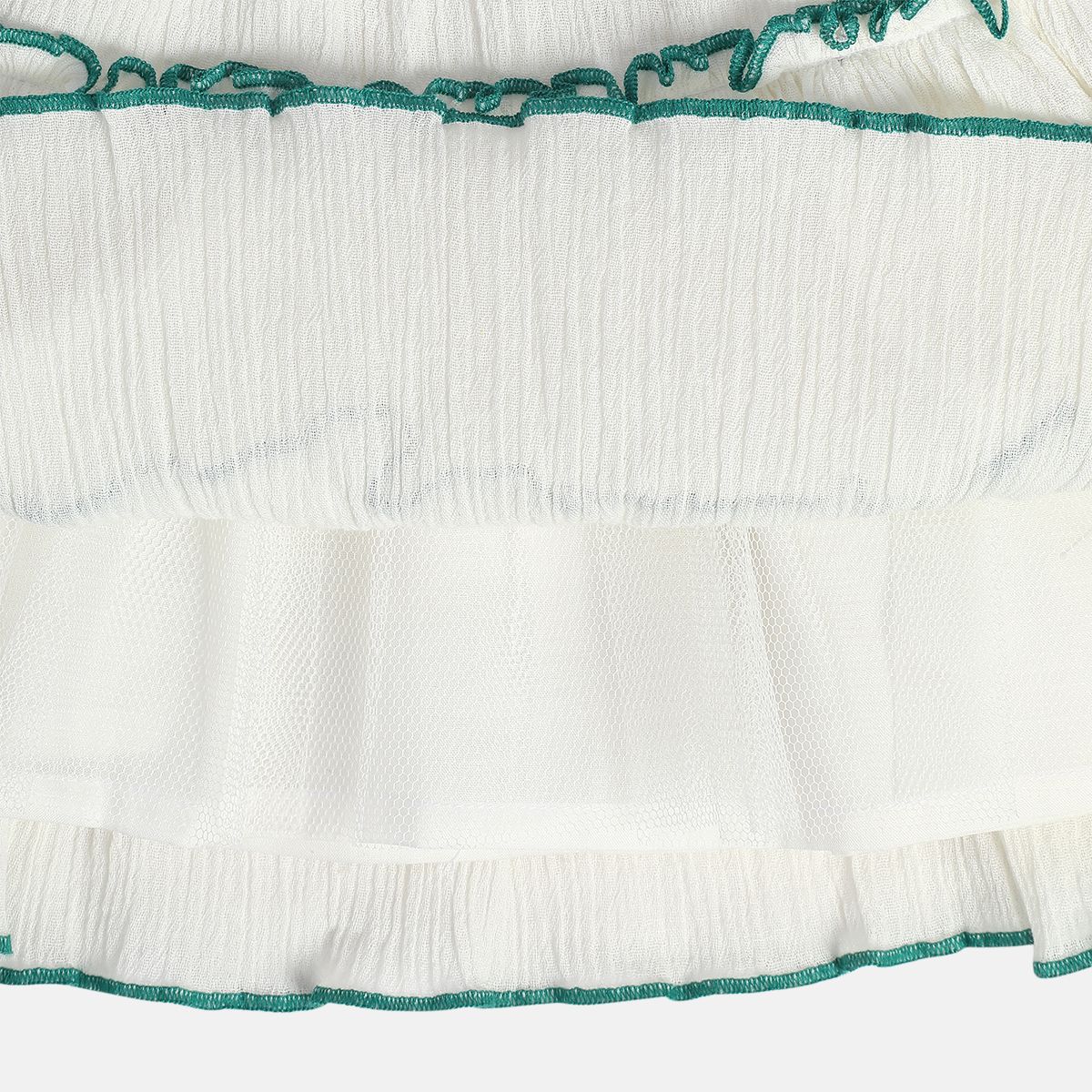 Girls Cream Pack Of 1 Dress