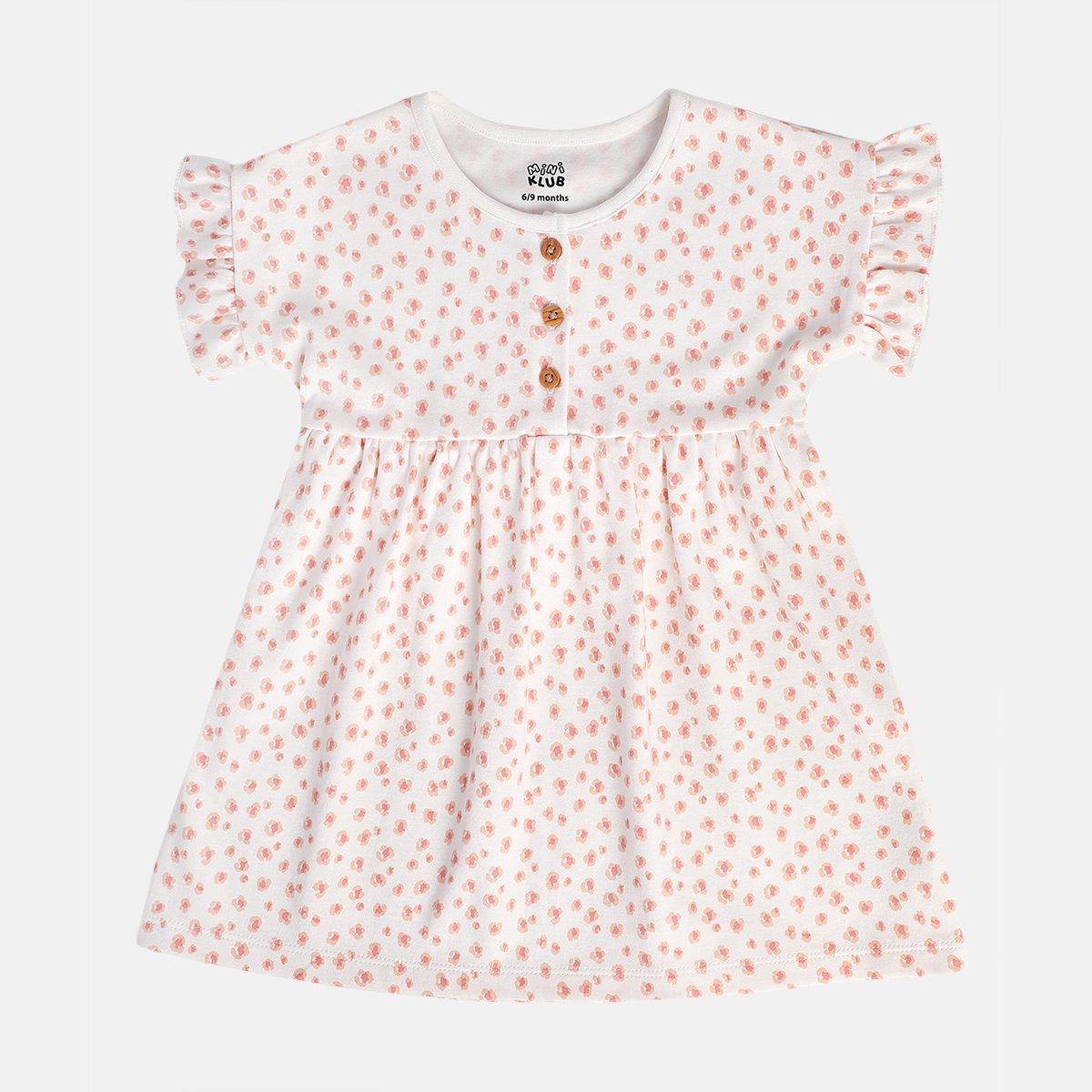 Girls Pink/White Dress