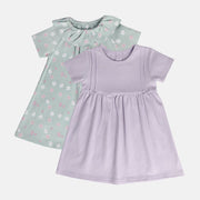 Girls Green/Purple Dress