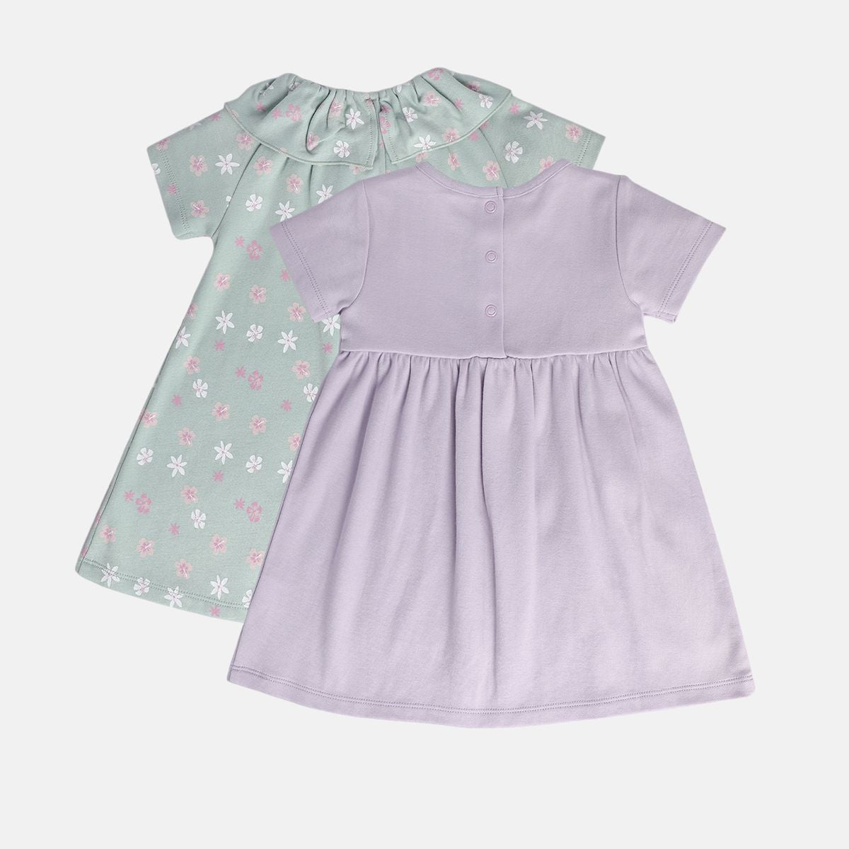 Girls Green/Purple Dress