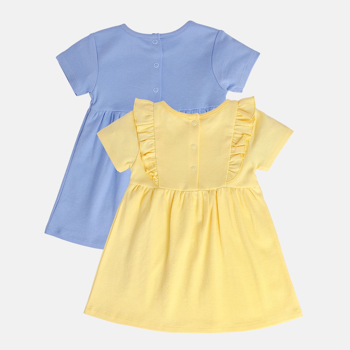 Girls Blue/Yellow Dress