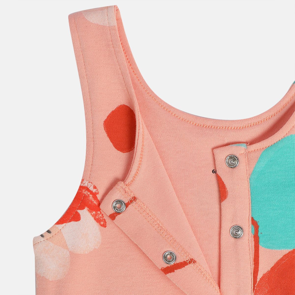 Girls Pink Cap Sleeve Dungaree Set