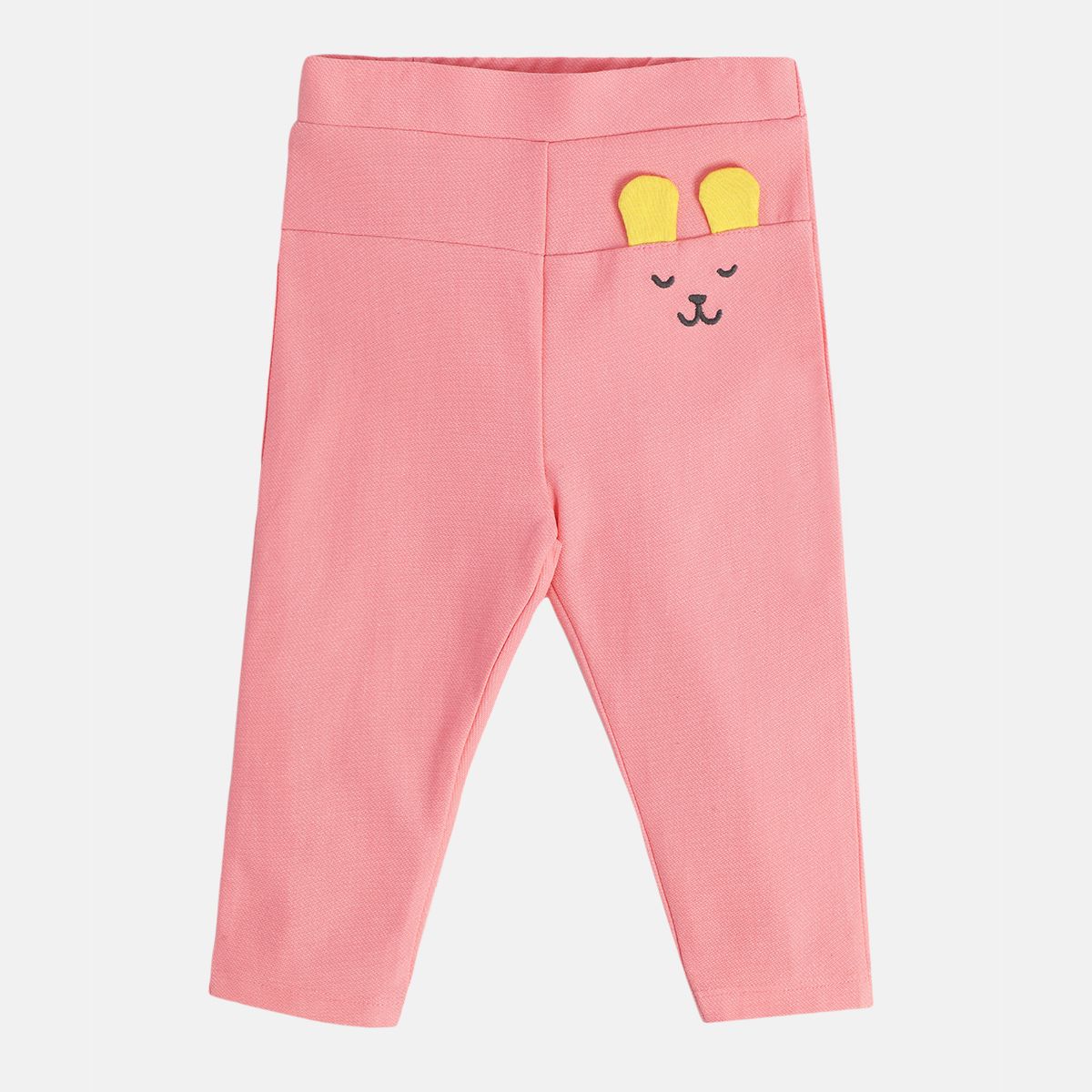 Girls Pink Pack Of 1 Legging