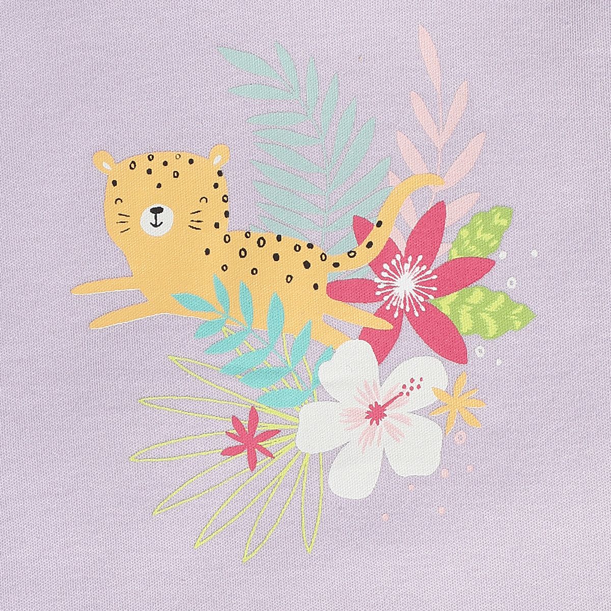 Girls White/Pink/Purple Knit Top