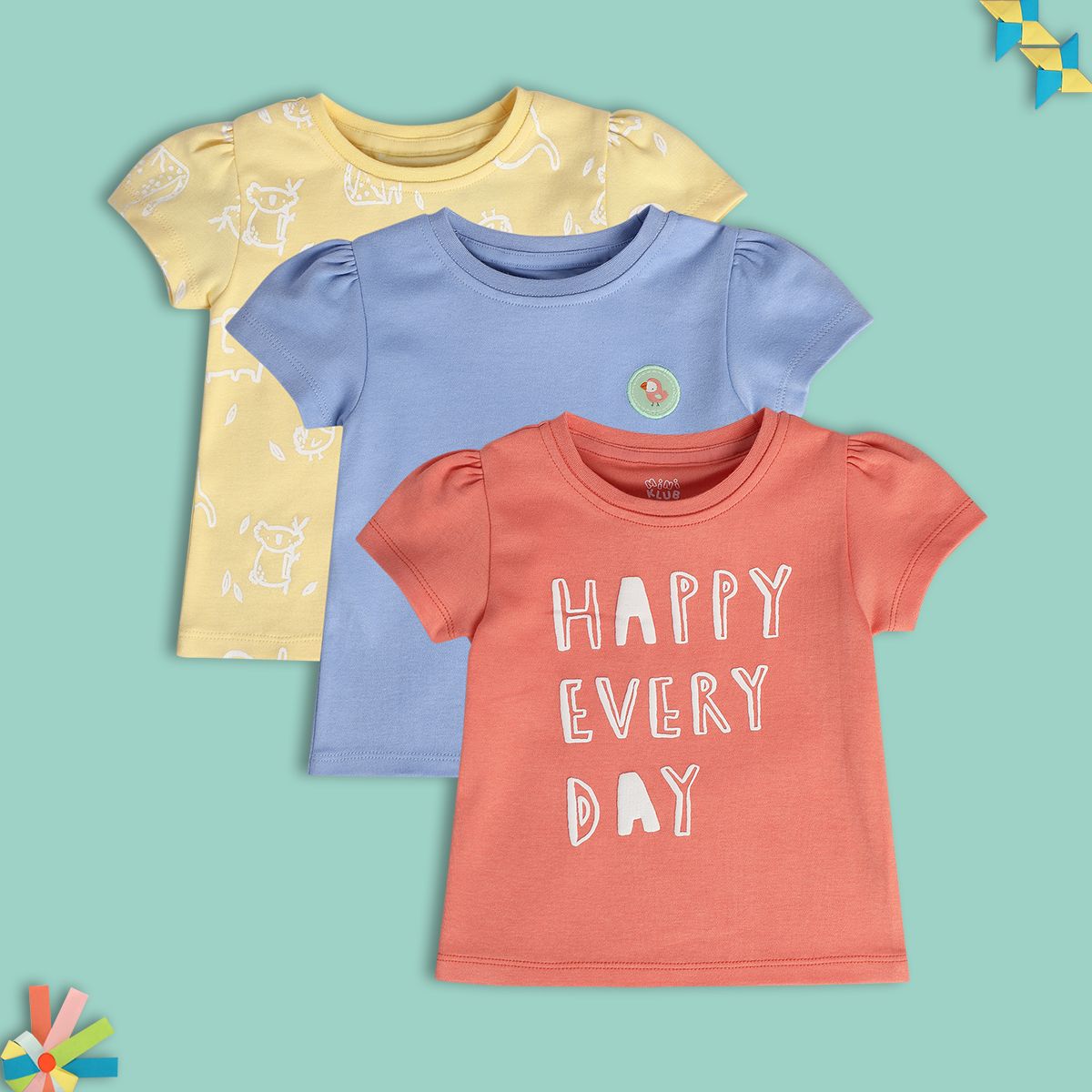 Girls Multi Knit Top