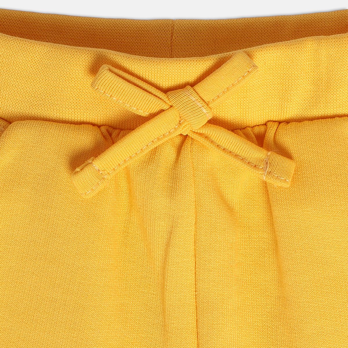 Girls Yellow Pack Of 1 Shorts