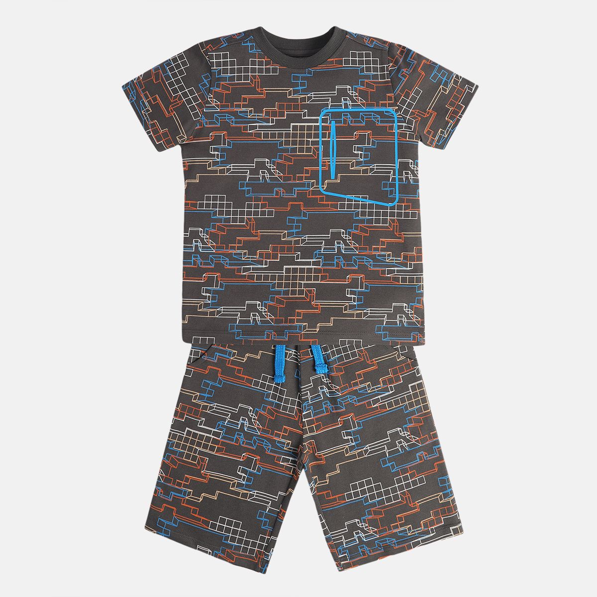Boys Black Lounge Wear
