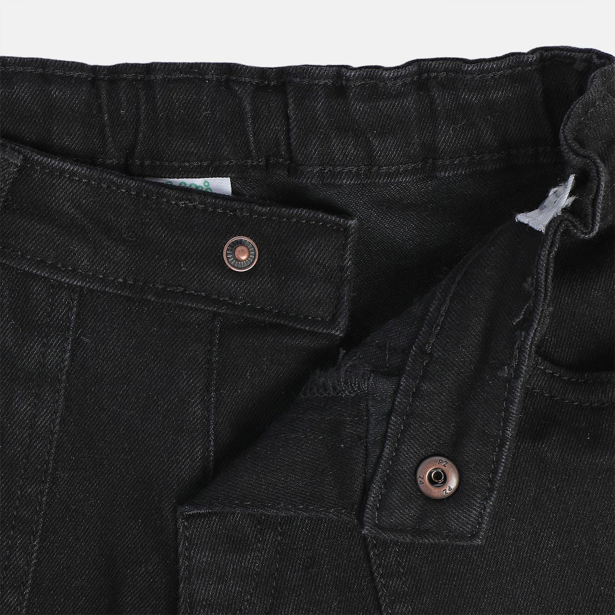 Boys Black Pack Of 1 Denim Pant