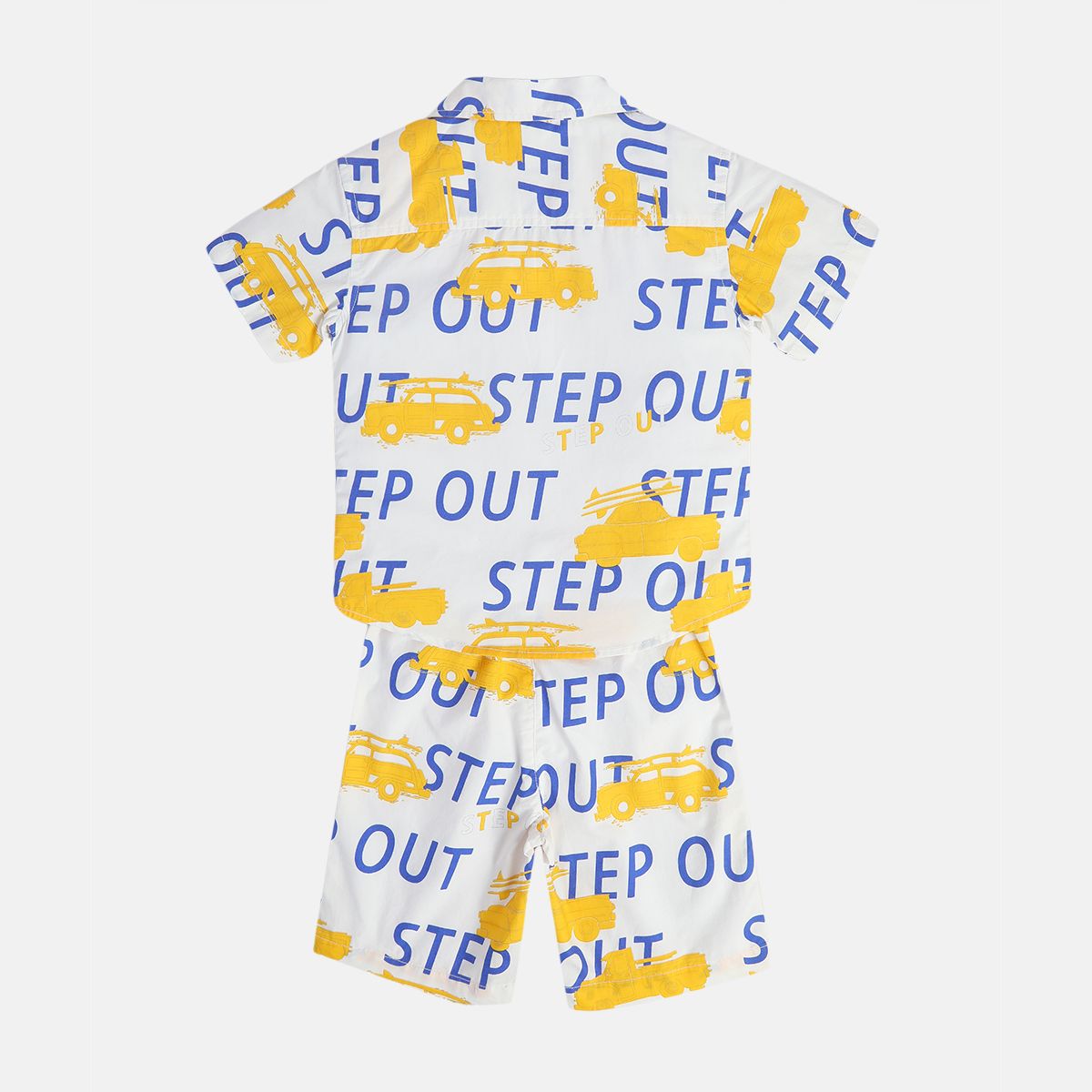 Boys White Pack Of 2 Lounge Wear