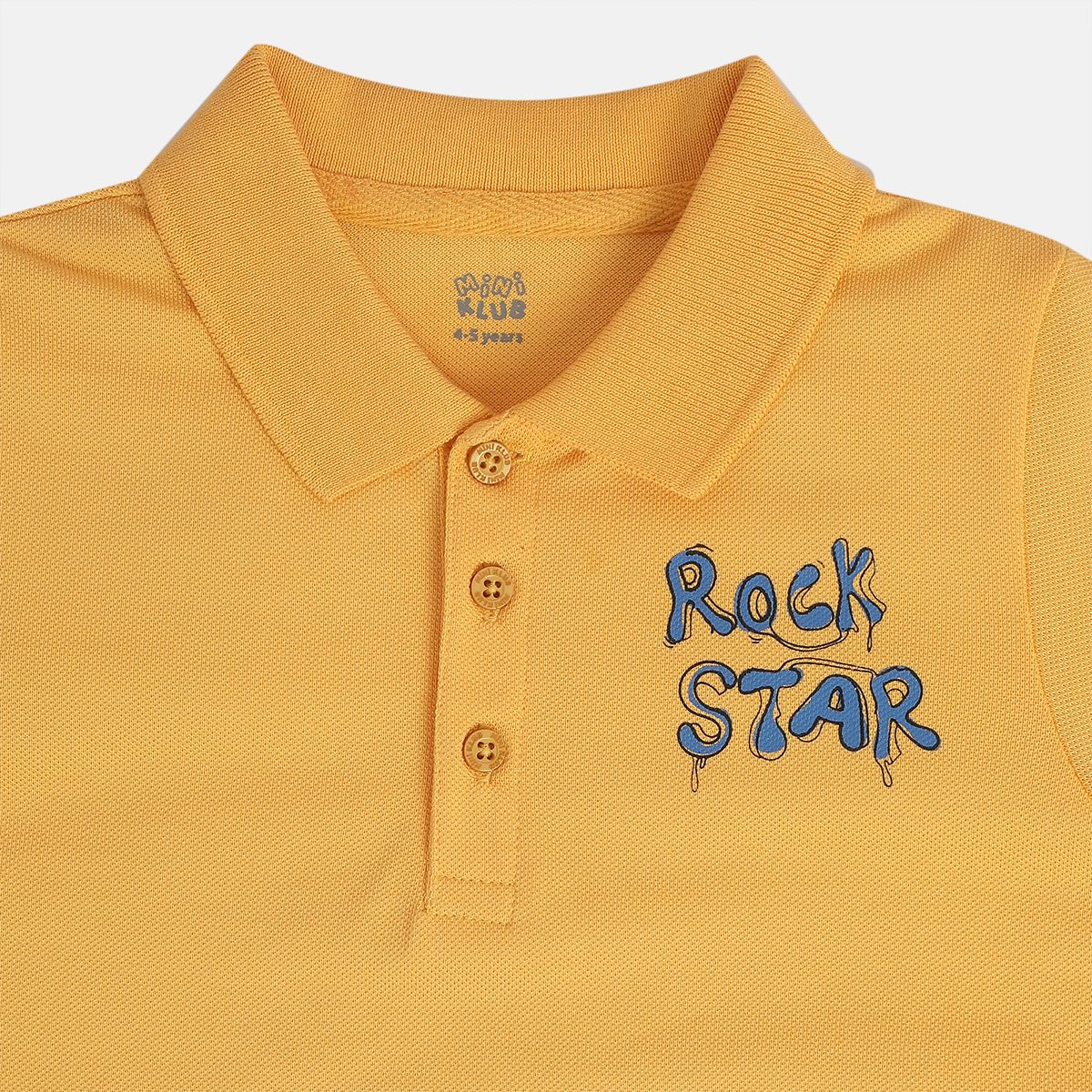 Boys Orange Polo Tee