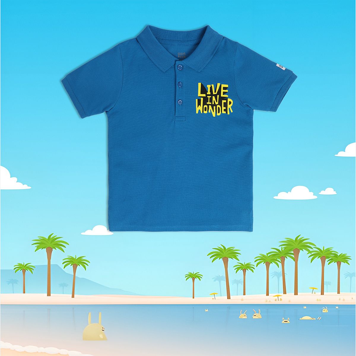 Boys Blue Pack Of 1 Polo