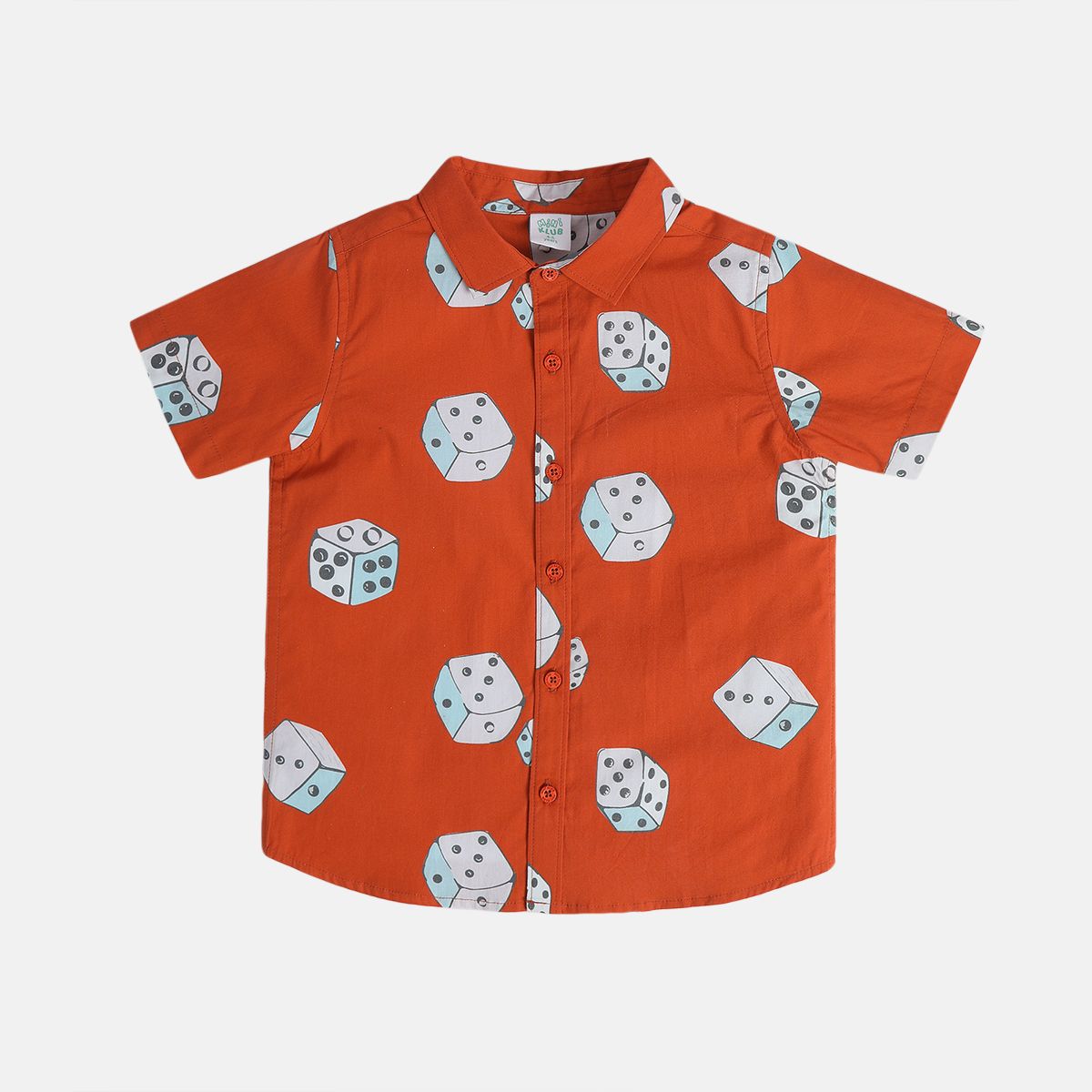 Boys Orange Shirt