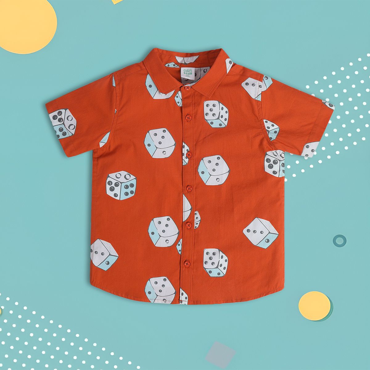 Boys Orange Shirt