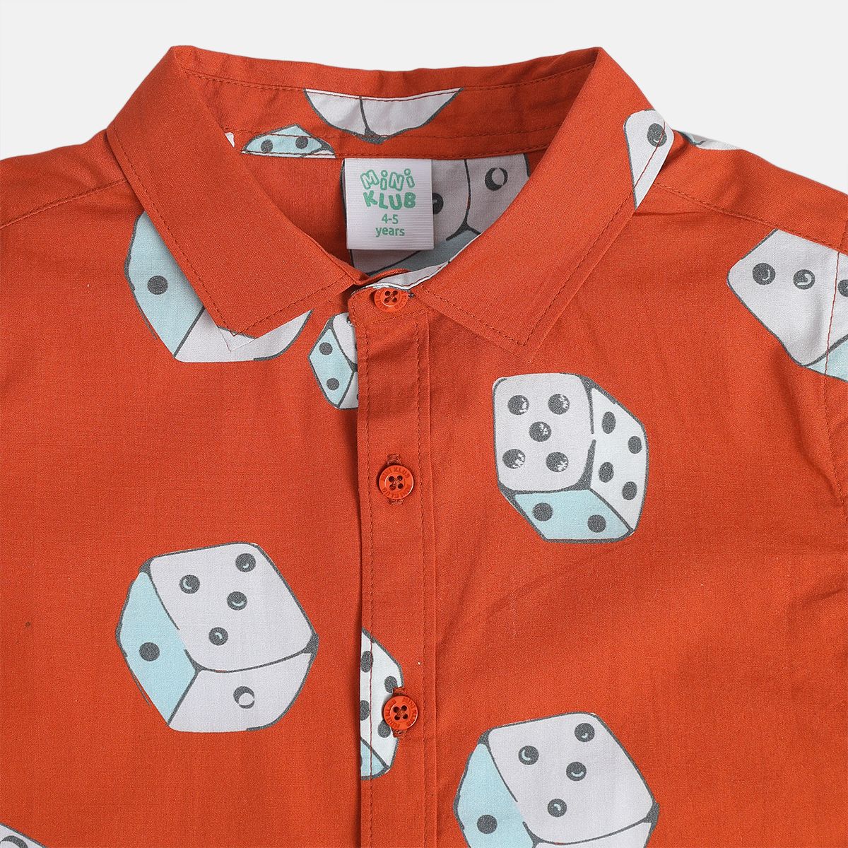 Boys Orange Shirt