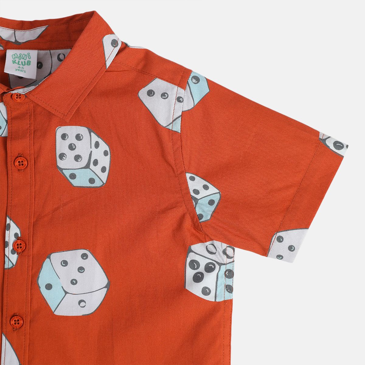 Boys Orange Shirt