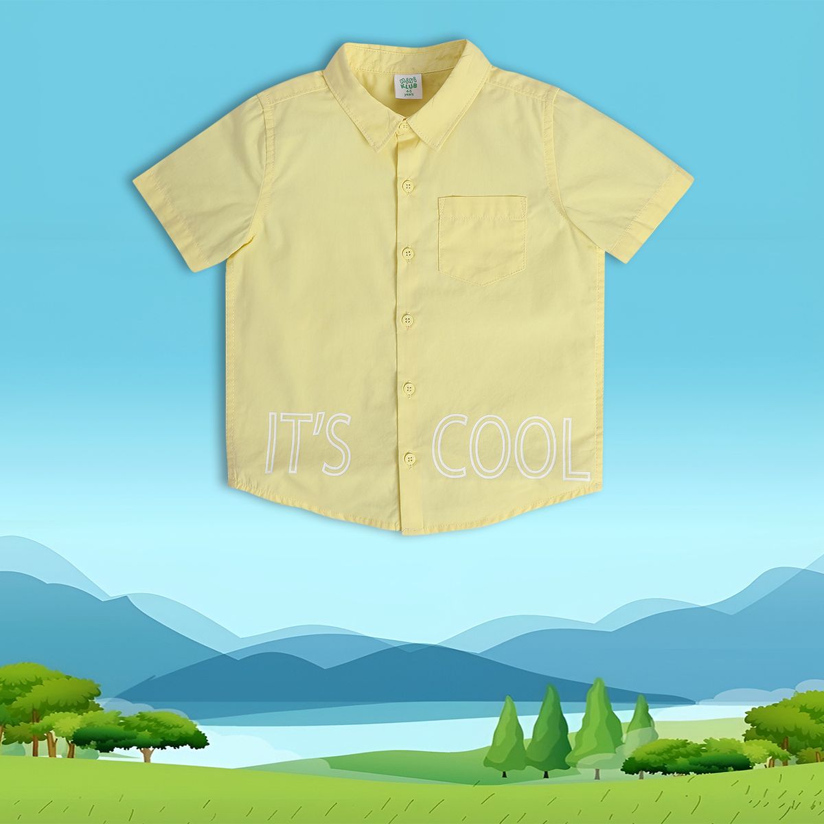 Boys Green Shirt