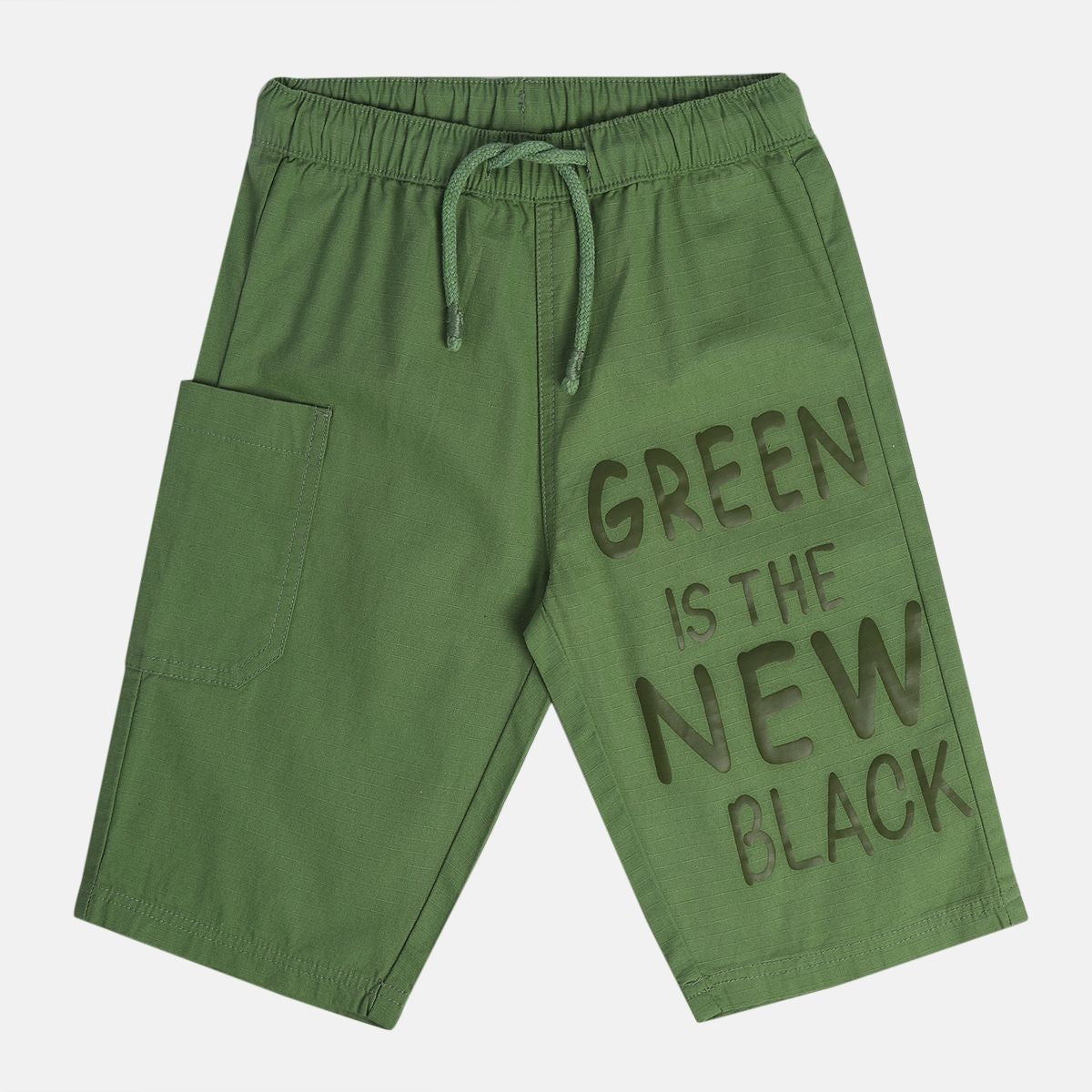 Boys Green Pack Of 1 Shorts