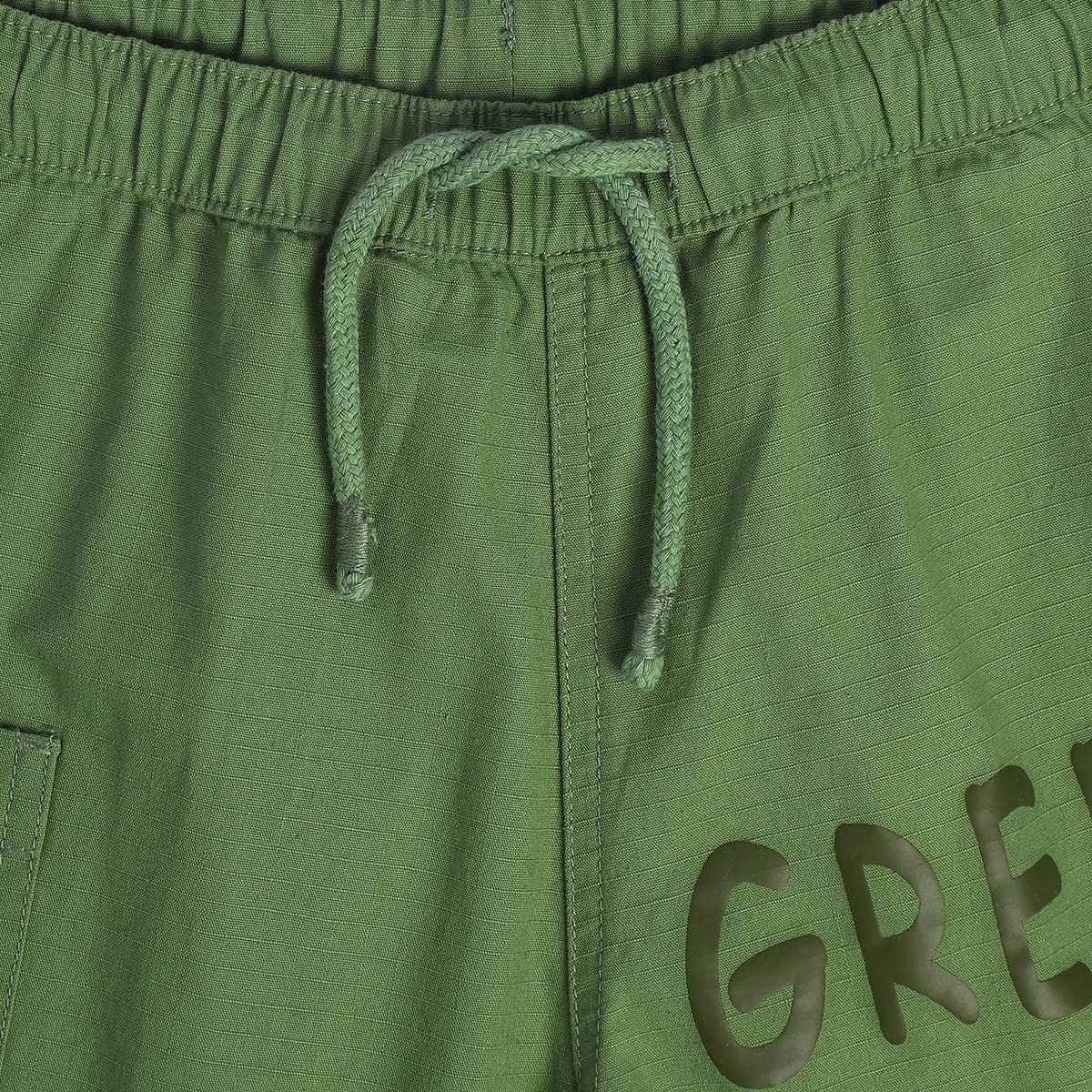 Boys Green Pack Of 1 Shorts