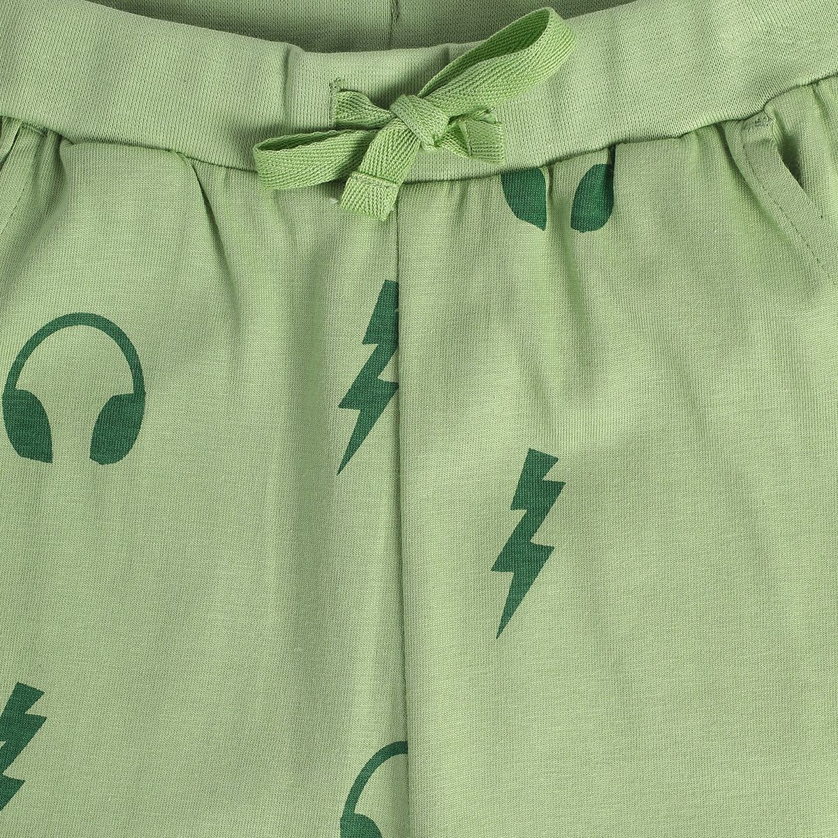 Boys Multi Round Neck Short Sleeve Top And Bottom