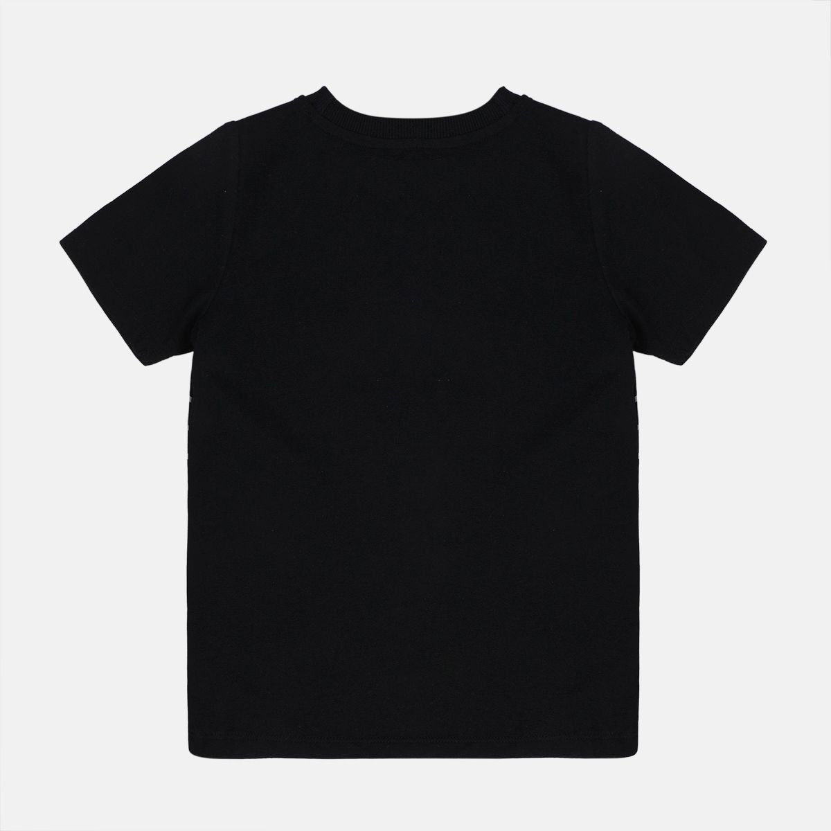 Boys Black Pack Of 1 T-Shirt