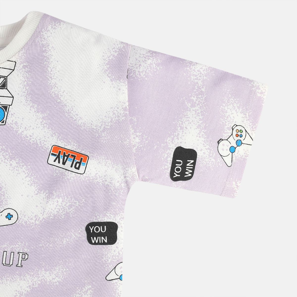 Boys Black Pack Of 1 T-Shirt