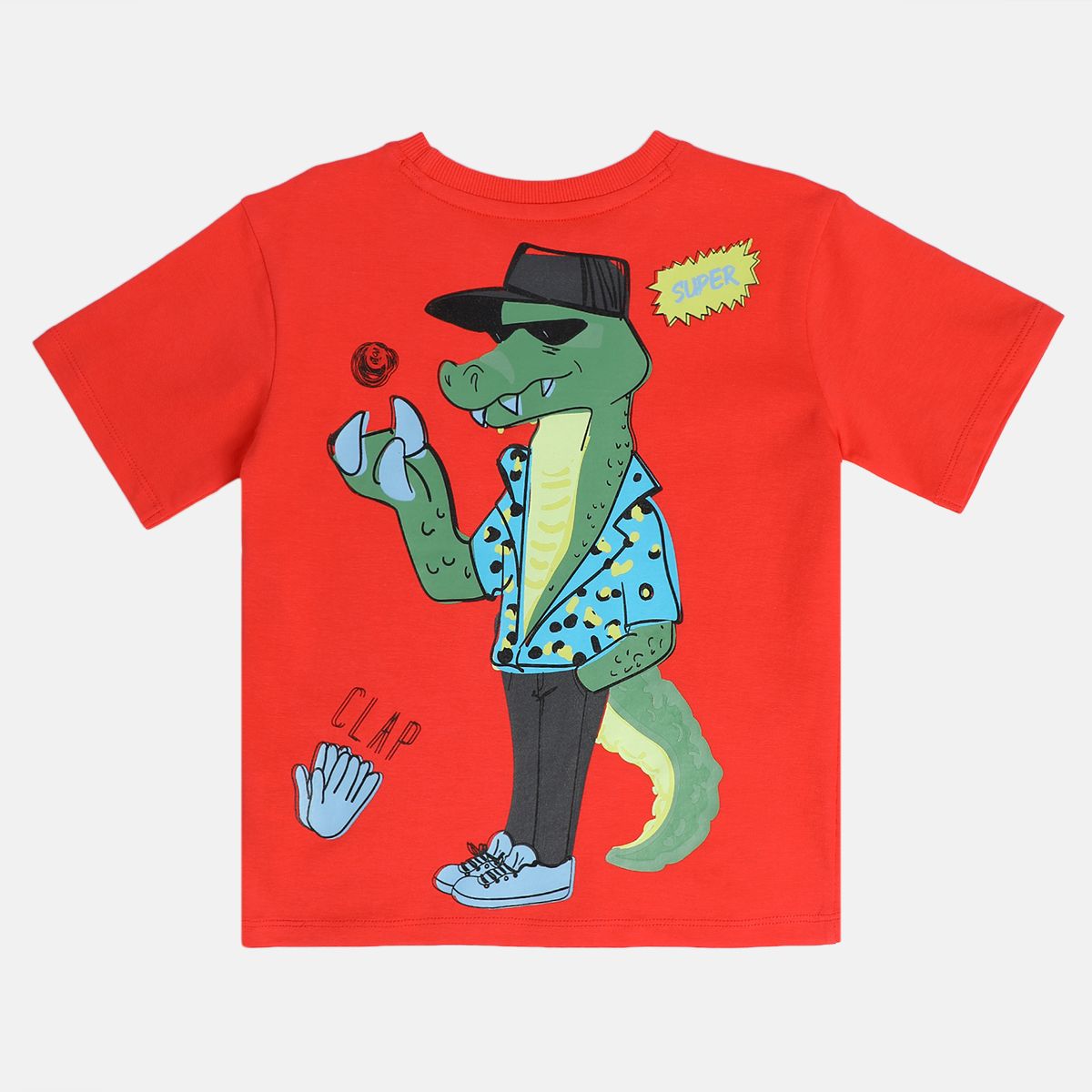 Boys Red Pack Of 1 T-Shirt