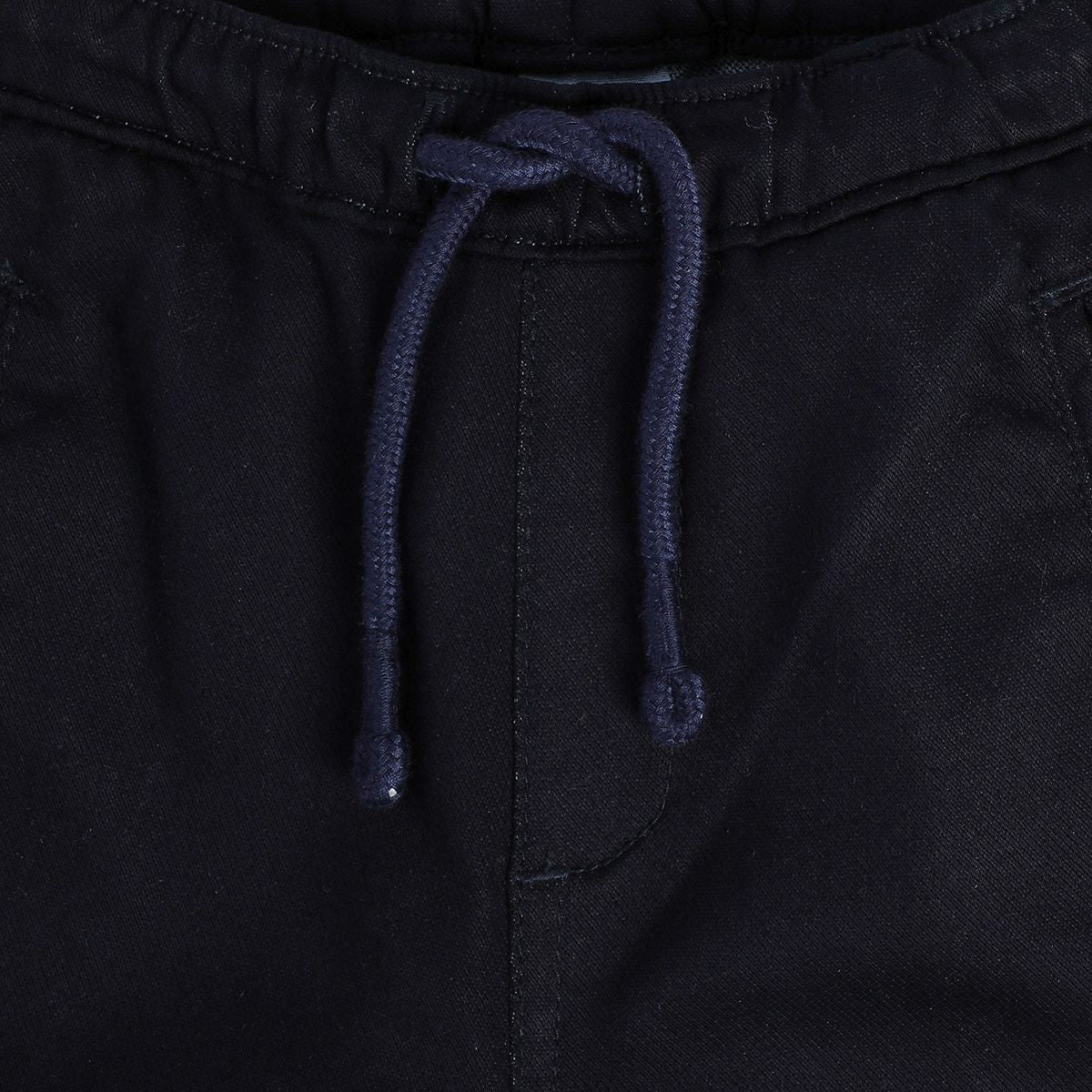 Boys Navy Woven Pant