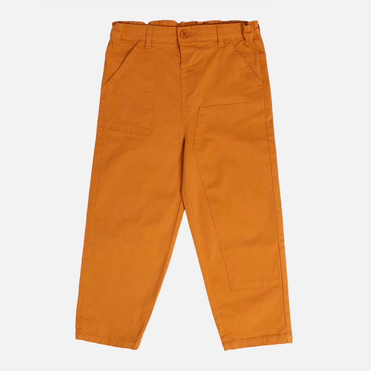 Boys Brown Pack Of 1 Woven Pant