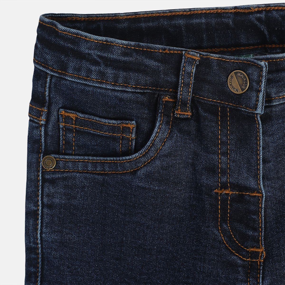 Girls Blue Pack Of 1 Denim Pant