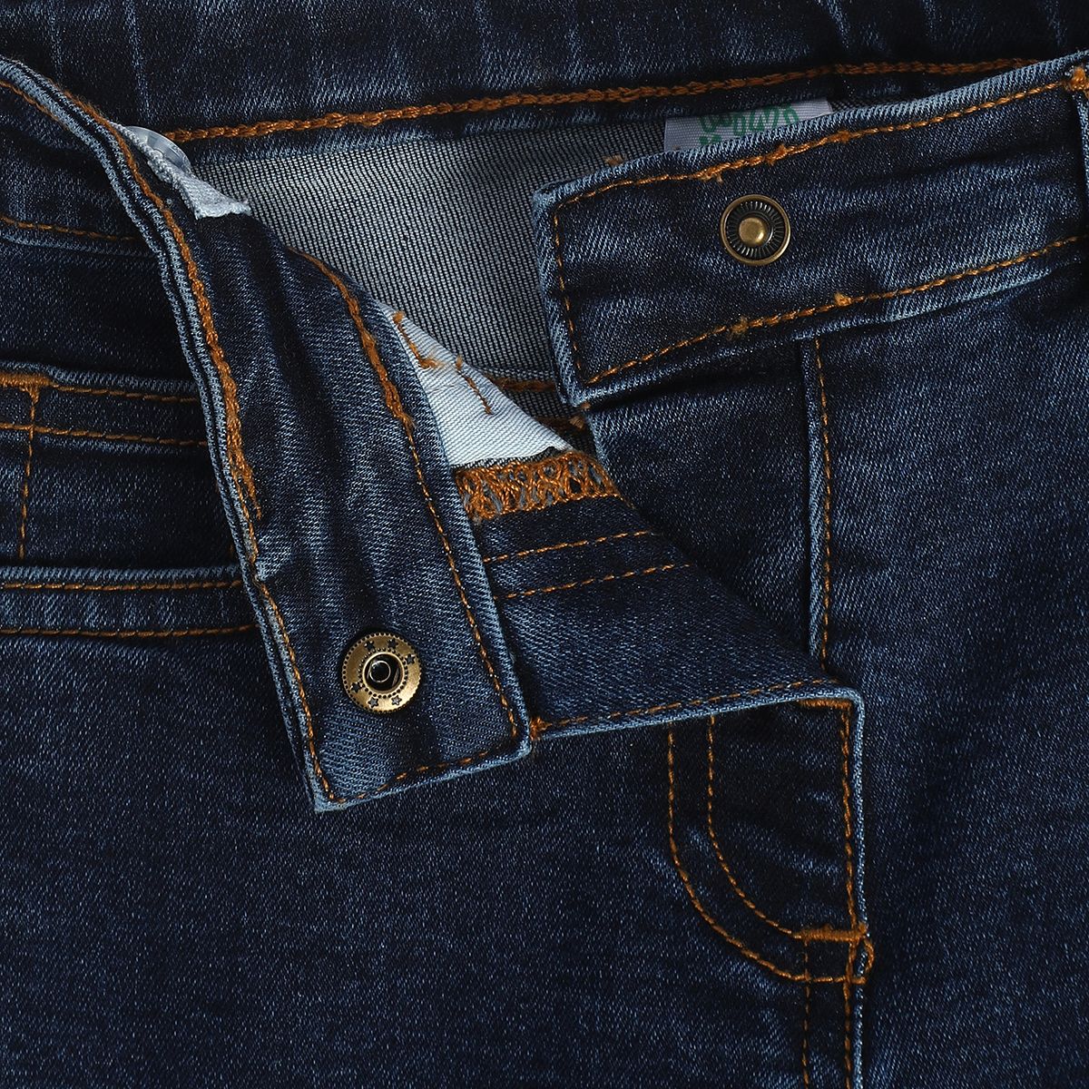 Girls Blue Pack Of 1 Denim Pant