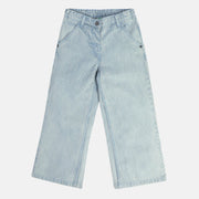 Girls Blue Pack Of 1 Denim Pant