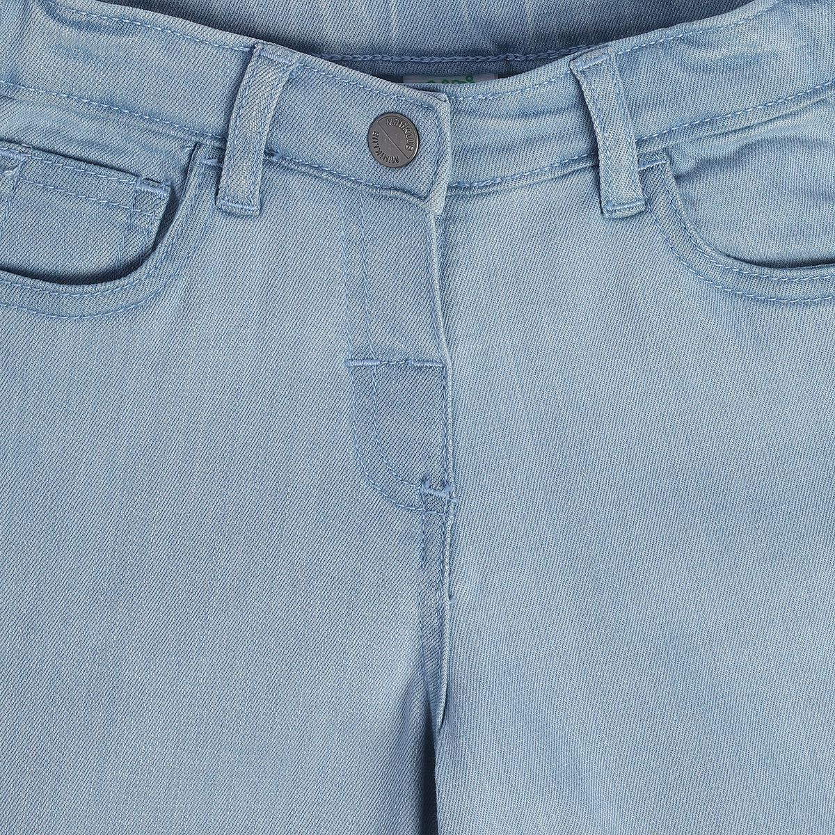 Girls Blue Pack Of 1 Denim Pant