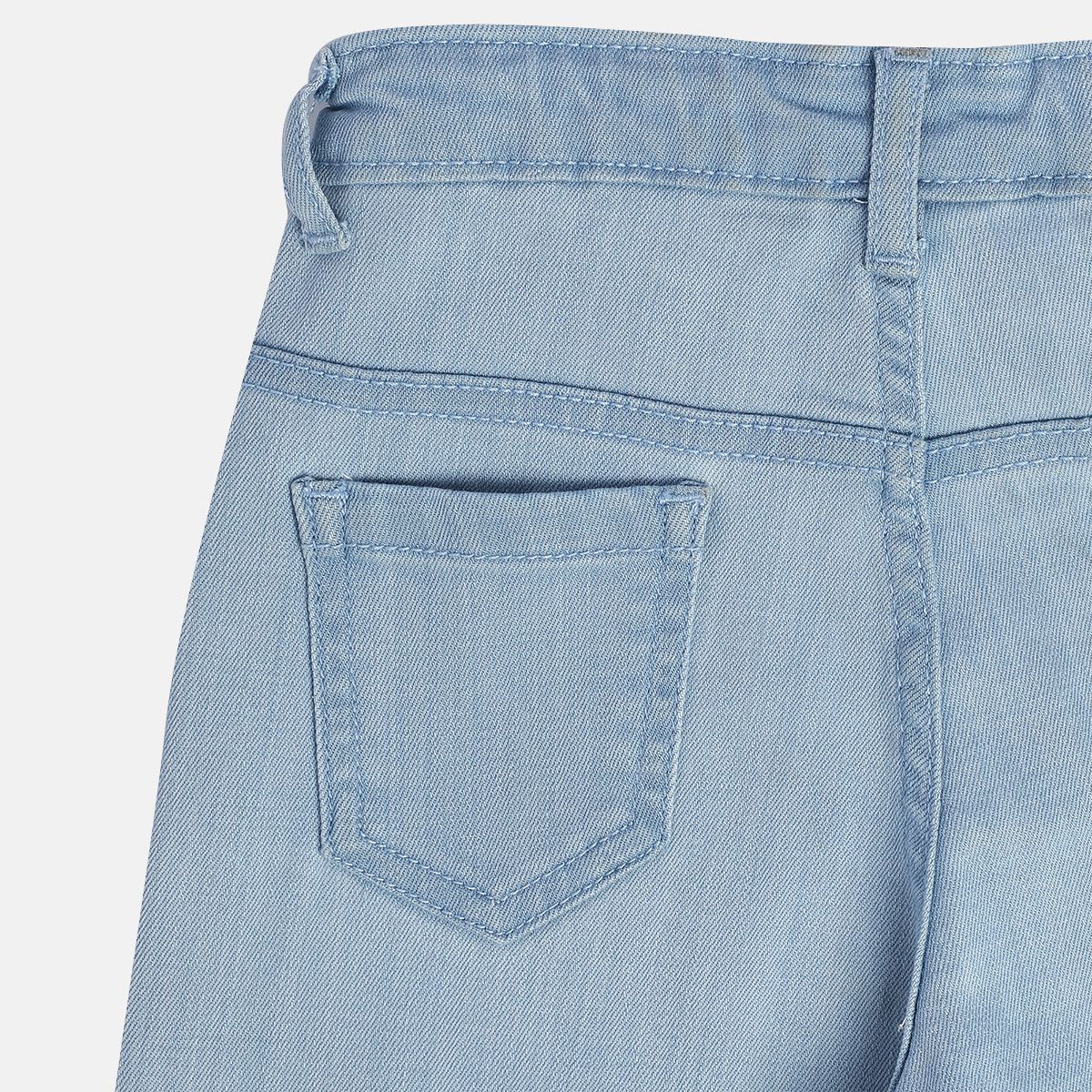 Girls Blue Pack Of 1 Denim Pant