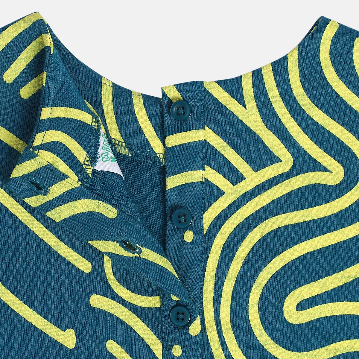 Girls Teal Pack Of 1 Dress