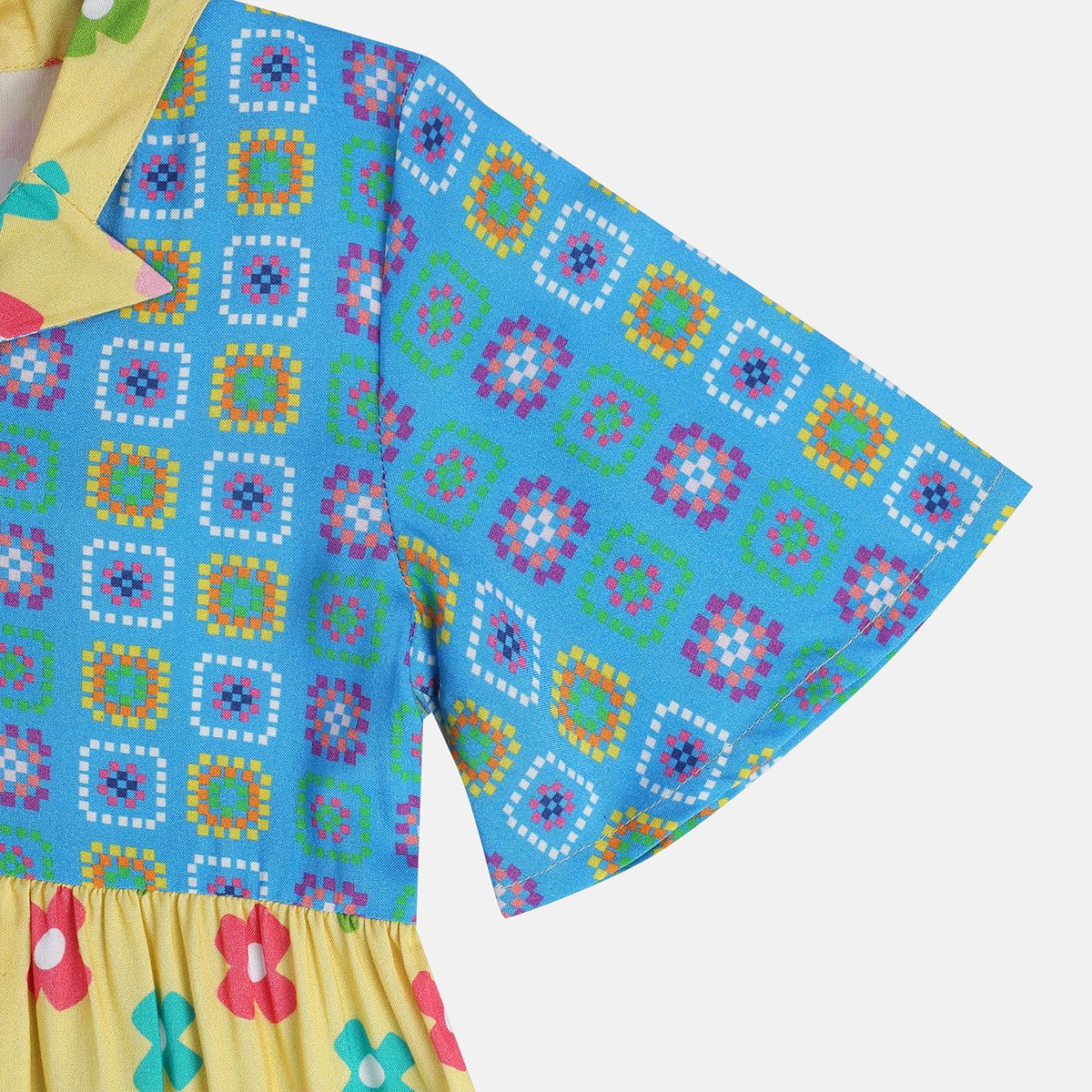 Girls Multicolor Pack Of 1 Dress