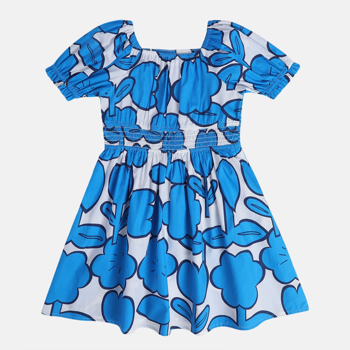 Girls Blue Pack Of 1 Dress