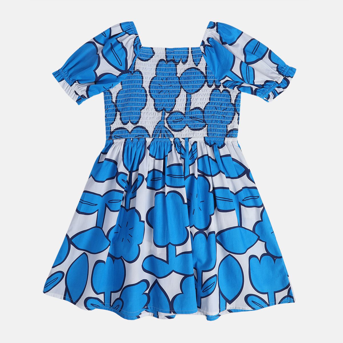 Girls Blue Pack Of 1 Dress