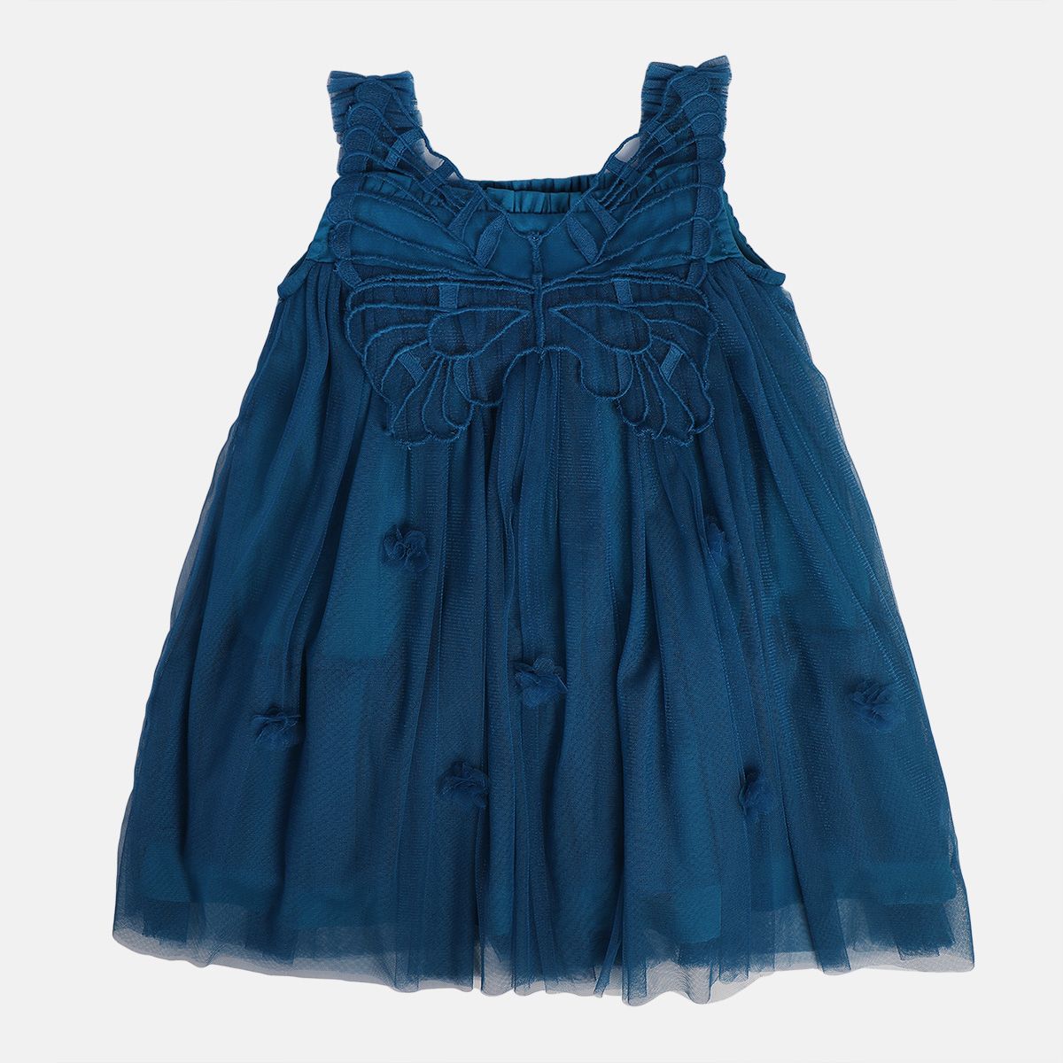 Girl Blue Party Dress