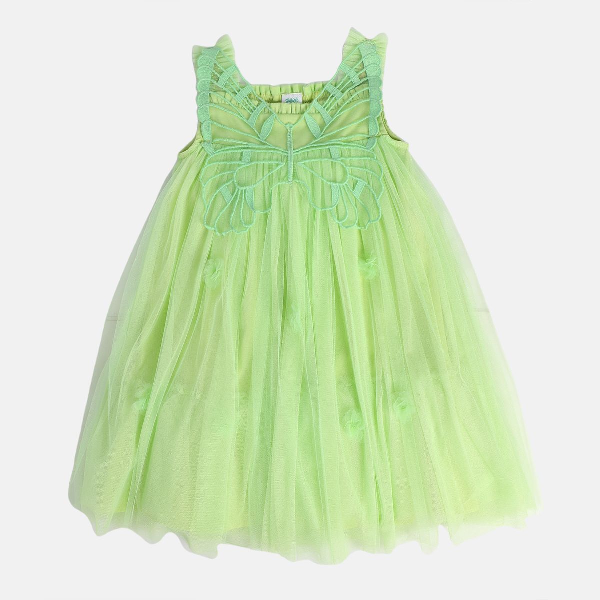 Girl Green Party Dress