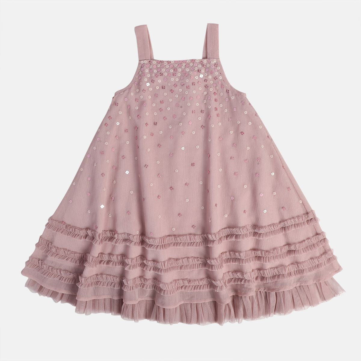 Girl Pink Party Dress