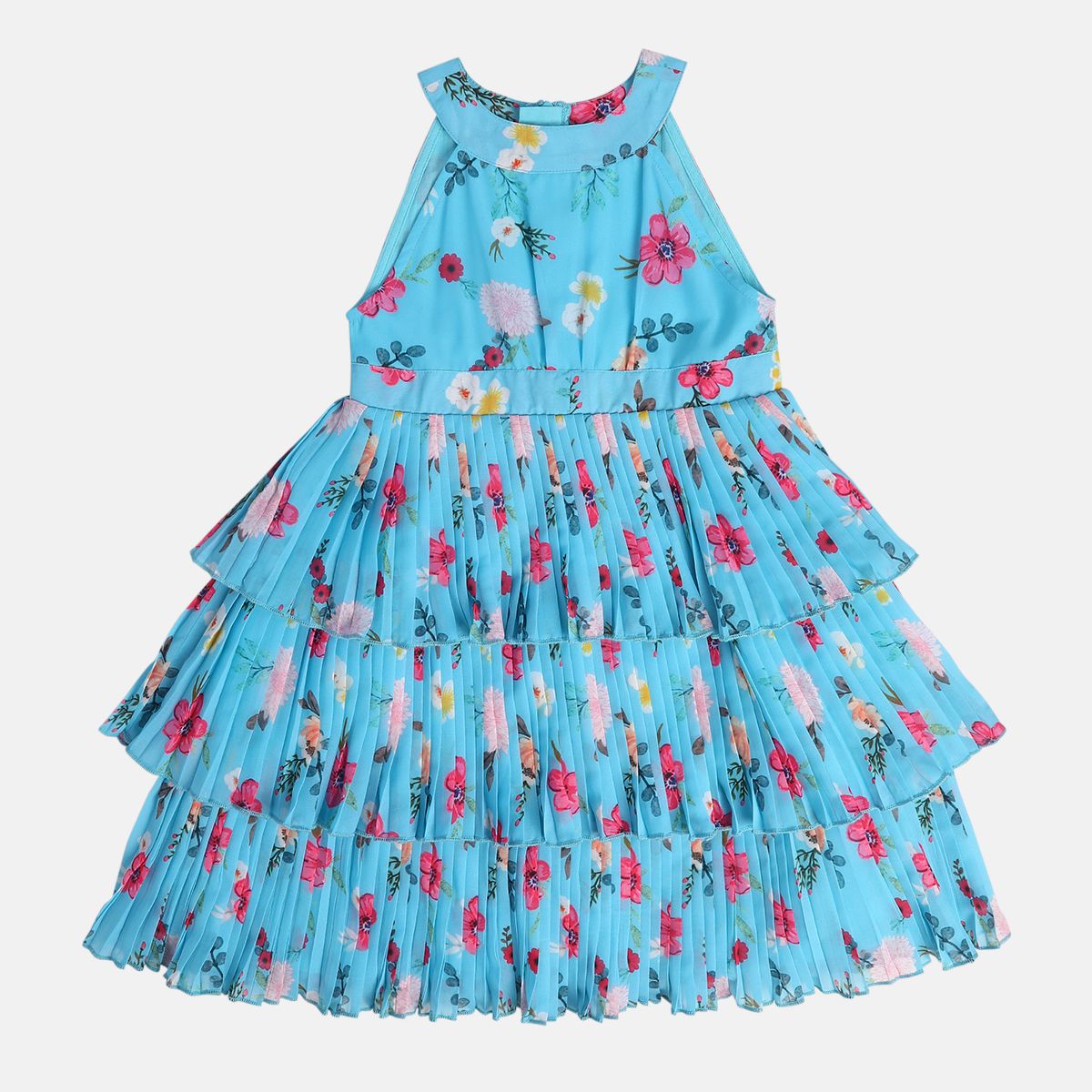 Girls Green Pack Of 1 Dress