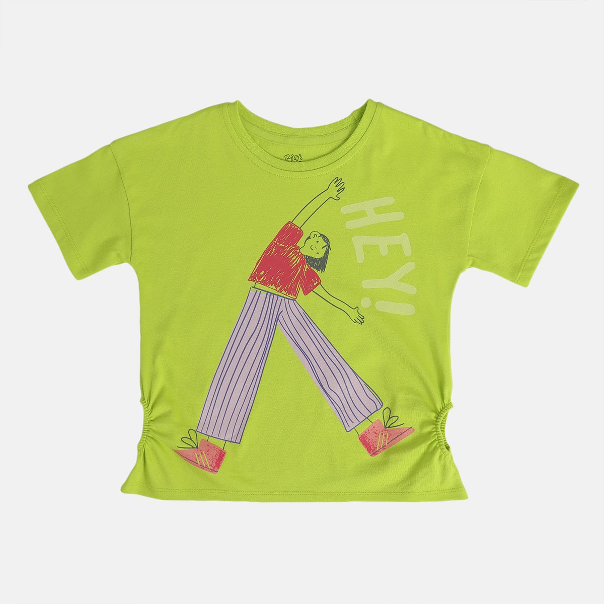 Girls Green Pack Of 1 Knit Top