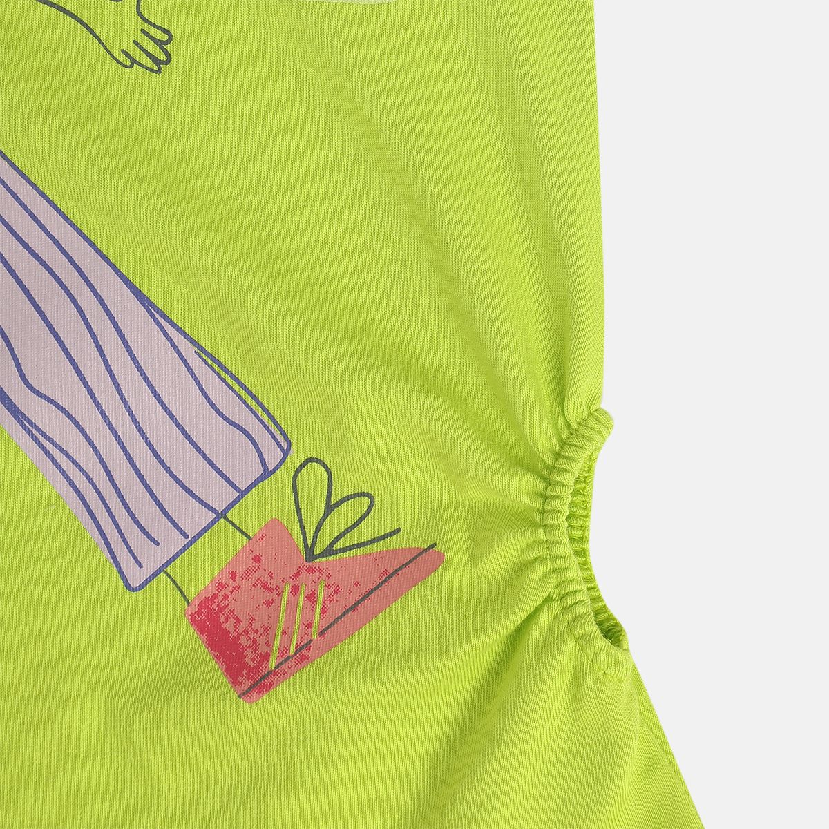 Girls Green Pack Of 1 Knit Top