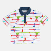 Girls White Knit Top