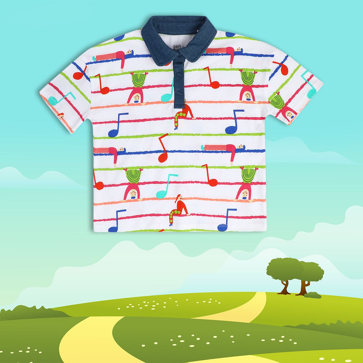 Girls White Knit Top