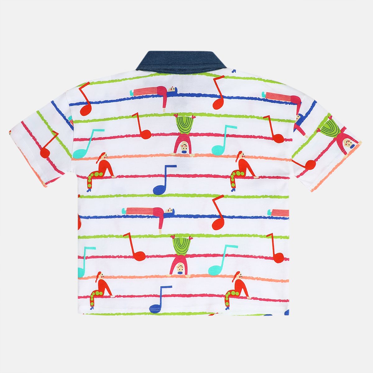 Girls White Knit Top