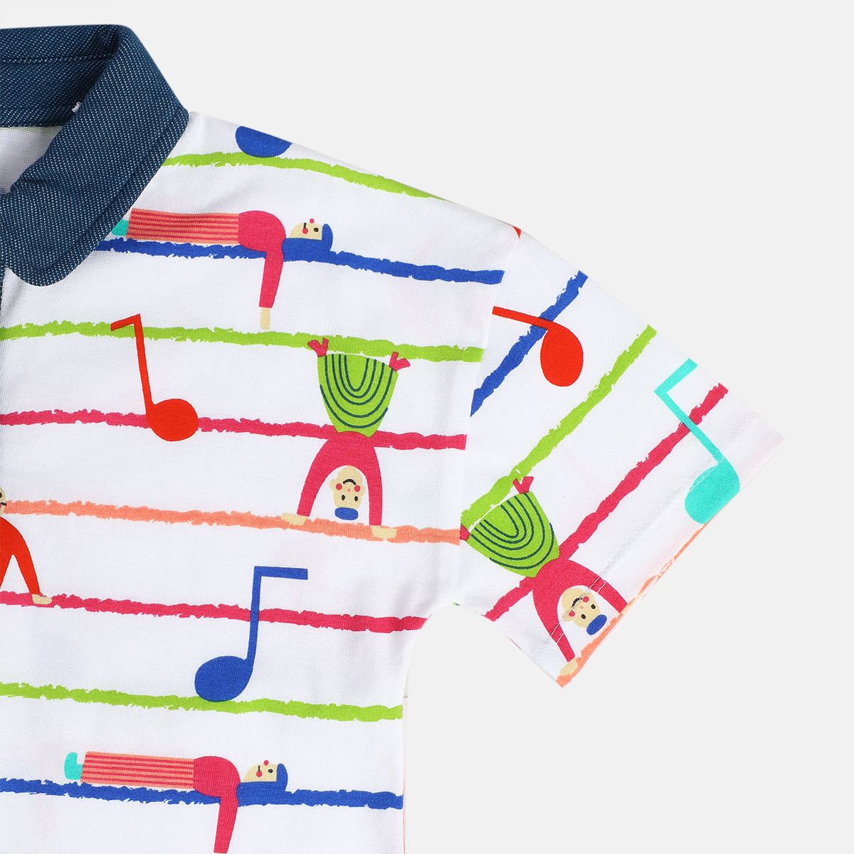 Girls White Knit Top