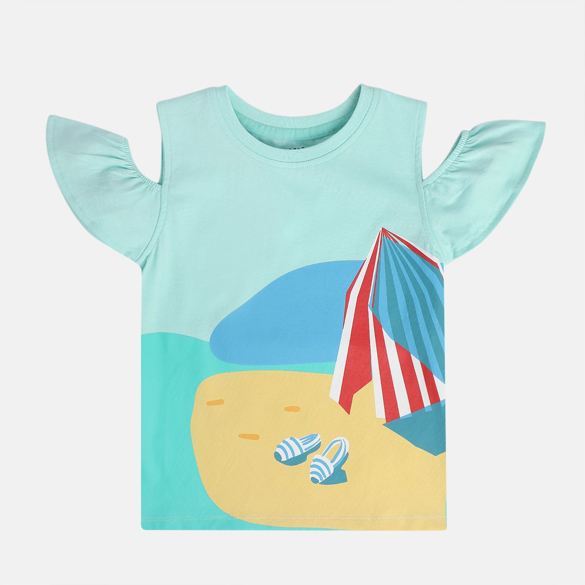 Girls Blue Pack Of 1 Knit Top