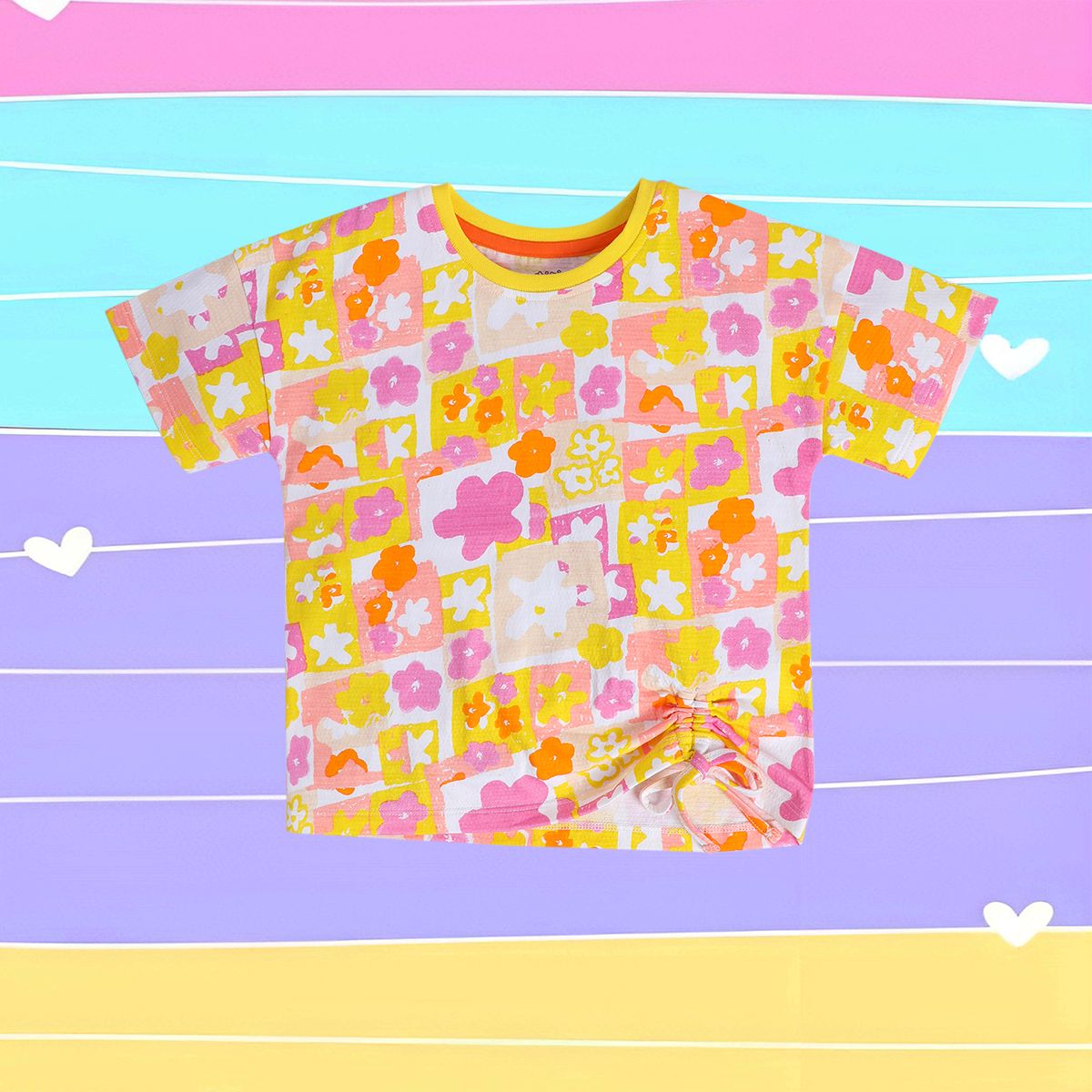 Girls Multicolor Pack Of 1 Knit Top